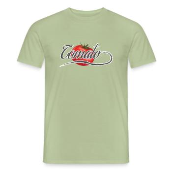 Tomate - T-shirt homme - vert sauge - Devant - AI Model Male 178 light (178cm)
