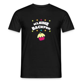 Muffin Backfee Backwaren Hobbybäcker Bäckerei - Männer T-Shirt - Schwarz - Vorne - AI Model Male 178 light (178cm)