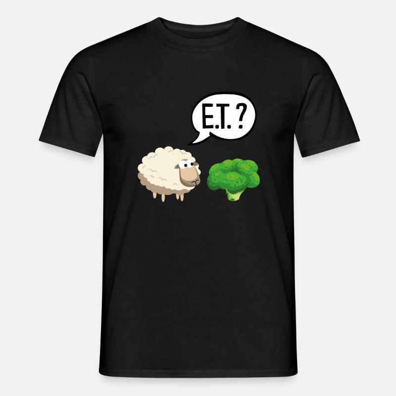 Sheep ET - Männer T-Shirt - Schwarz