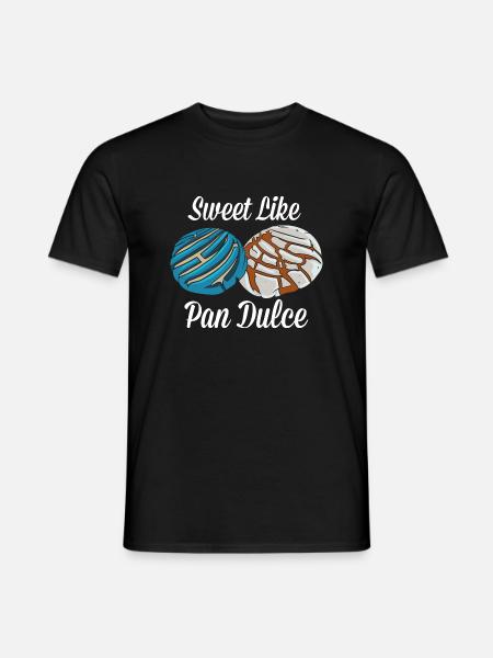 Süß wie Pan Dulce - Männer T-Shirt - Schwarz