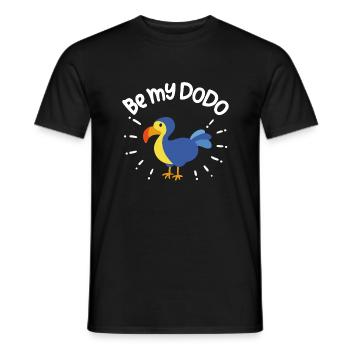 Sei mein Dodo | ich liebe Dodos - Männer T-Shirt - Schwarz - Vorne - AI Model Male 178 light (178cm)