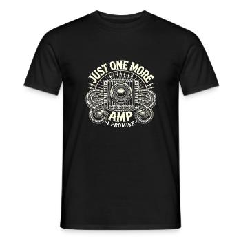 Nur noch eine Ampel, versprochen - Männer T-Shirt - Schwarz - Vorne - AI Model Male 178 light (178cm)