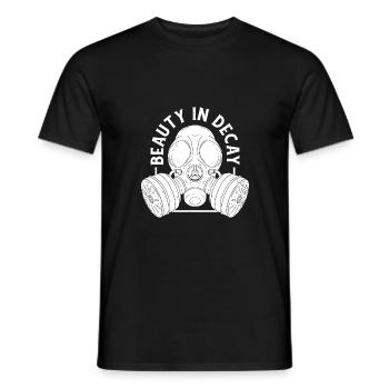 Urban exploration Urbexing Lost Places - Männer T-Shirt - Schwarz - Vorne - AI Model Male 178 light (178cm)
