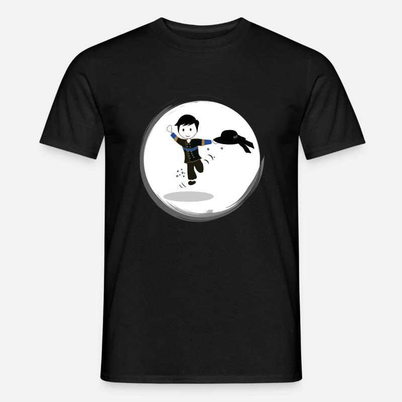 Bretonisches Geschenk - Männer T-Shirt - Schwarz