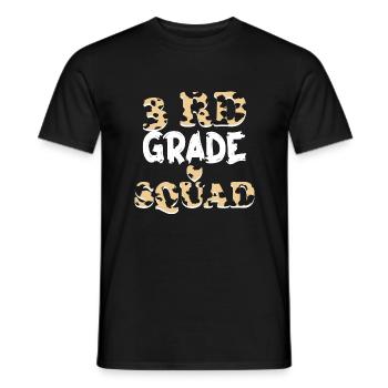 Cadeaux d’enseignants de 3e année pour les enseignants - T-shirt homme - noir - Devant - AI Model Male 178 light (178cm)