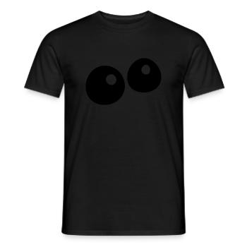 monstre - T-shirt homme - noir - Devant - AI Model Male 178 light (178cm)
