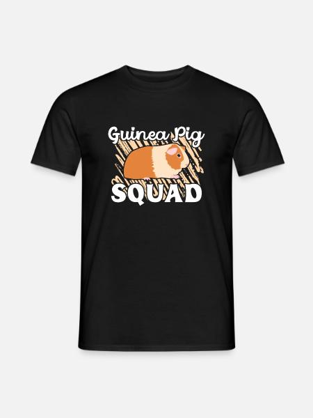 Meerschweinchen-Kader - Männer T-Shirt - Schwarz