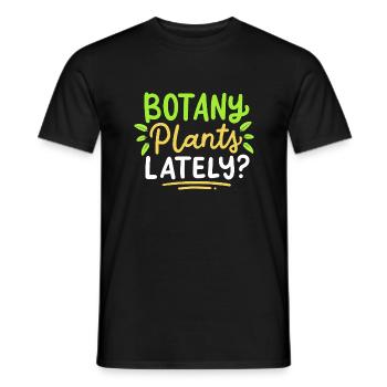 Botanik Pflanzen in letzter Zeit - Männer T-Shirt - Schwarz - Vorne - AI Model Male 178 light (178cm)