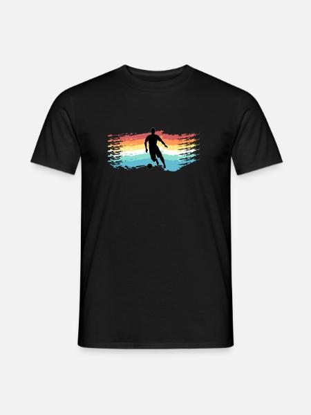 football - T-shirt homme - noir