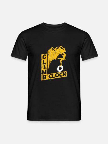 Climbing Mountaineering Climbers - Men's T-Shirt - black