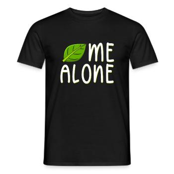 Lassen Sie mich in Ruhe - Männer T-Shirt - Schwarz - Vorne - AI Model Male 178 light (178cm)