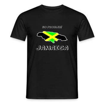 Jamaica - T-shirt homme - noir - Devant - AI Model Male 178 light (178cm)