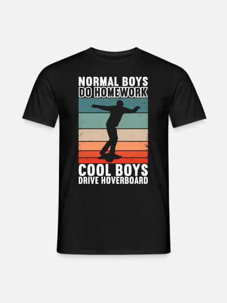 Hoverboard Patinage - T-shirt homme - noir