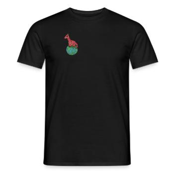 The ultimate dino king - Männer T-Shirt - Schwarz - Vorne - AI Model Male 178 light (178cm)