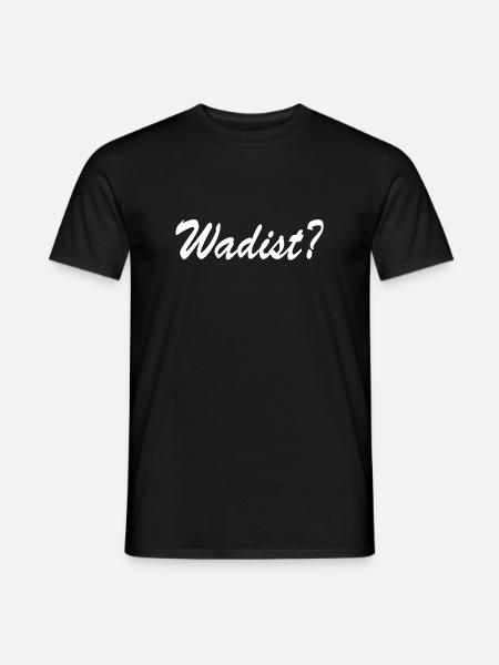 Wadist - Men's T-Shirt - black