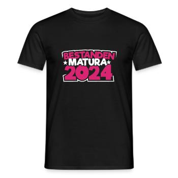 Matura 2024 Maturareise Maturafeier Maturant - Männer T-Shirt - Schwarz - Vorne - AI Model Male 178 light (178cm)