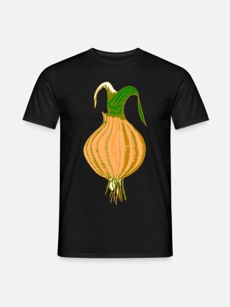 onion - Men's T-Shirt - black
