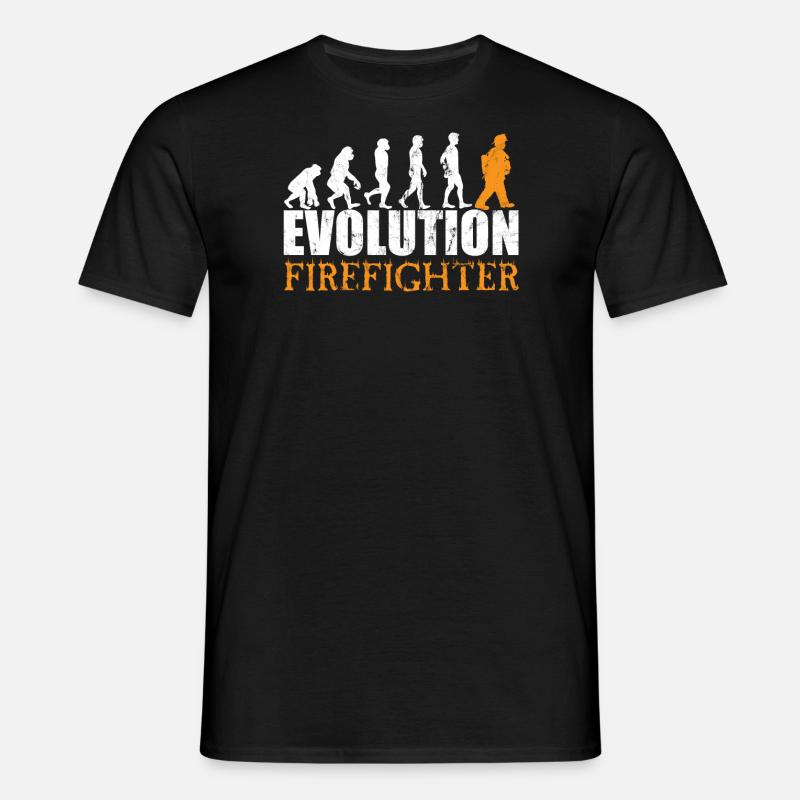 Firefighter Evolution - T-shirt Homme - noir
