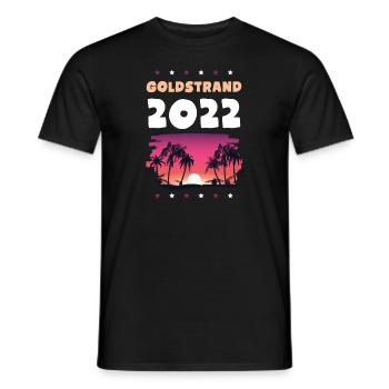 Sables d’Or 2022 - T-shirt homme - noir - Devant - AI Model Male 178 light (178cm)
