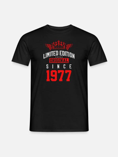 1977 limited edition - Men's T-Shirt - black