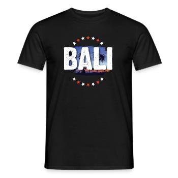 Bali - Men's T-Shirt - black - Front - AI Model Male 178 light (178cm)