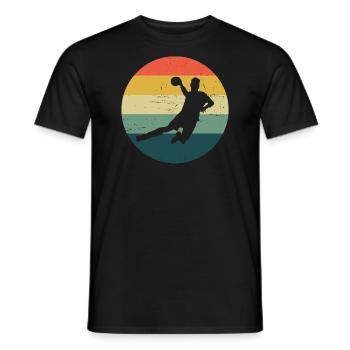 Jeux de Handball Femmes Handball Handball Hommes - T-shirt homme - noir - Devant - AI Model Male 178 light (178cm)