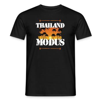Thailand Modus - Männer T-Shirt - Schwarz - Vorne - AI Model Male 178 light (178cm)