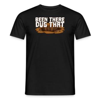 Construction Trucks Forklift Operator Truck Driver - Men's T-Shirt - black - Front - AI Model Male 178 light (178cm)