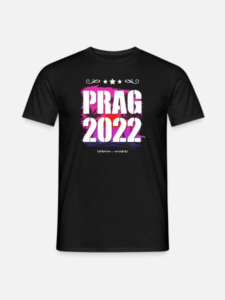 Prag 2022 - Männer T-Shirt - Schwarz