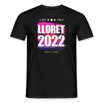 Lloret De Mar 2022 - Männer T-Shirt - Schwarz - Vorne - AI Model Male 178 light (178cm)