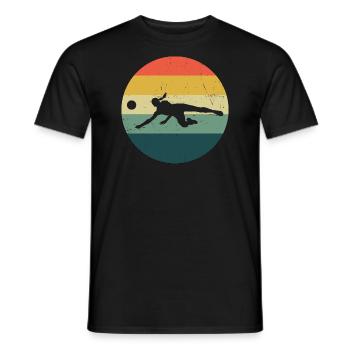 Volleyballspieler Herren Volleyballspielen - Männer T-Shirt - Schwarz - Vorne - AI Model Male 178 light (178cm)