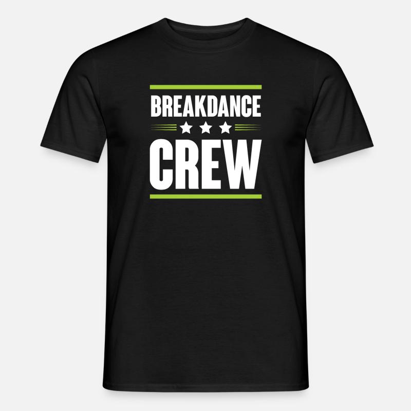 Breakdance Crew - Männer T-Shirt - Schwarz