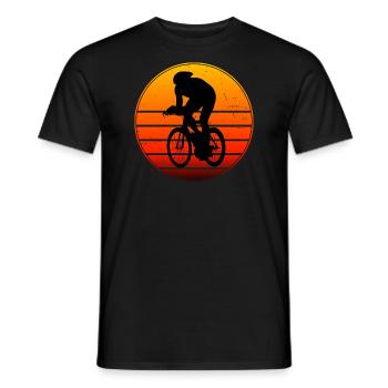 Vélo de route Vélo de route Cyclisme de route - T-shirt homme - noir - Devant - AI Model Male 178 light (178cm)