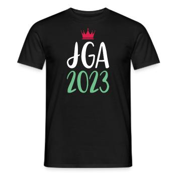 Jga 2023 Junggesellenabschied - Männer T-Shirt - Schwarz - Vorne - AI Model Male 178 light (178cm)
