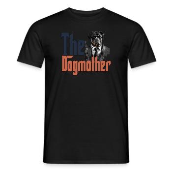 Rottweiler Chien Maman Chienne Chiens Maman Rottie - T-shirt homme - noir - Devant - AI Model Male 178 light (178cm)