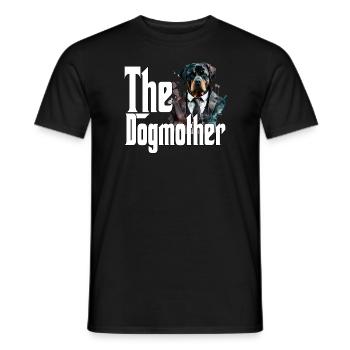 Rottweiler Chien Maman Chienne Chiens Maman Rottie - T-shirt homme - noir - Devant - AI Model Male 178 light (178cm)