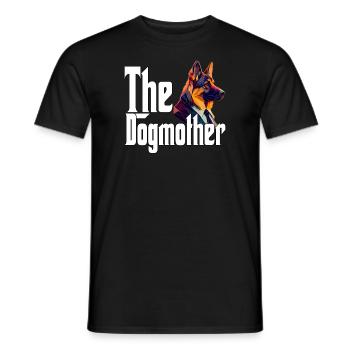 Berger Anglais Maman Dogmère Chiens Maman Rotti - T-shirt homme - noir - Devant - AI Model Male 178 light (178cm)