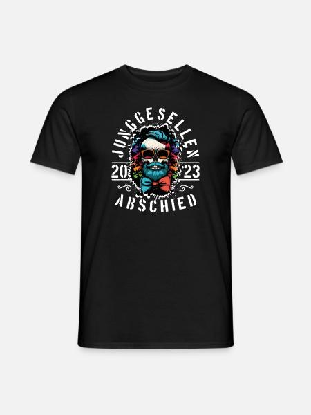 Junggesellenabschied 2023 Jga Bräutigam - Männer T-Shirt - Schwarz