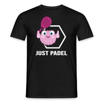 Padel Padeltennis Padelmode Paddle - Männer T-Shirt - Schwarz - Vorne - AI Model Male 178 light (178cm)