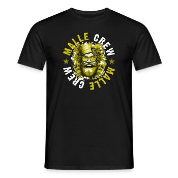 Malle König Mallorca Party - Männer T-Shirt - Schwarz - Vorne - AI Model Male 178 light (178cm)