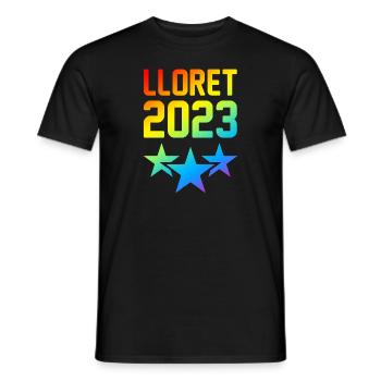 Lloret De Mar 2023 - Männer T-Shirt - Schwarz - Vorne - AI Model Male 178 light (178cm)