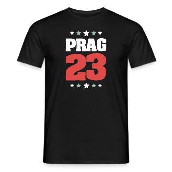 Prague 23 Maillot 2023 - T-shirt homme - noir - Devant - AI Model Male 178 light (178cm)