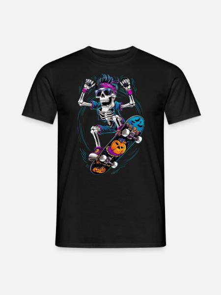 Skate Skater für einen Skater Skateboarder - Männer T-Shirt - Schwarz