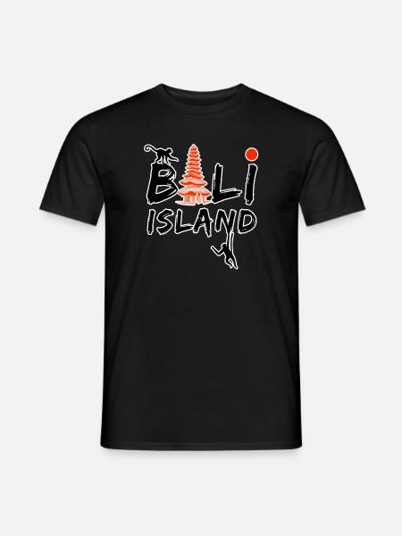 Bali Island - Männer T-Shirt - Schwarz