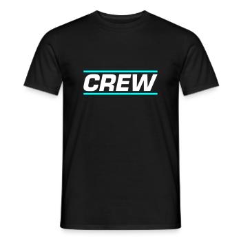 Conception de l’équipage - T-shirt homme - noir - Devant - AI Model Male 178 light (178cm)