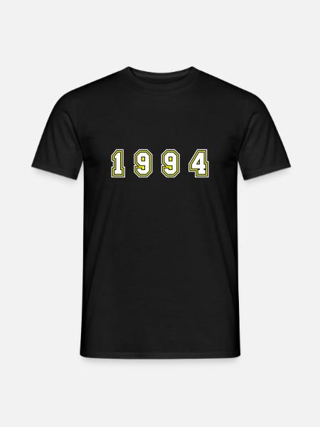 1994 Year Number - Men's T-Shirt - black