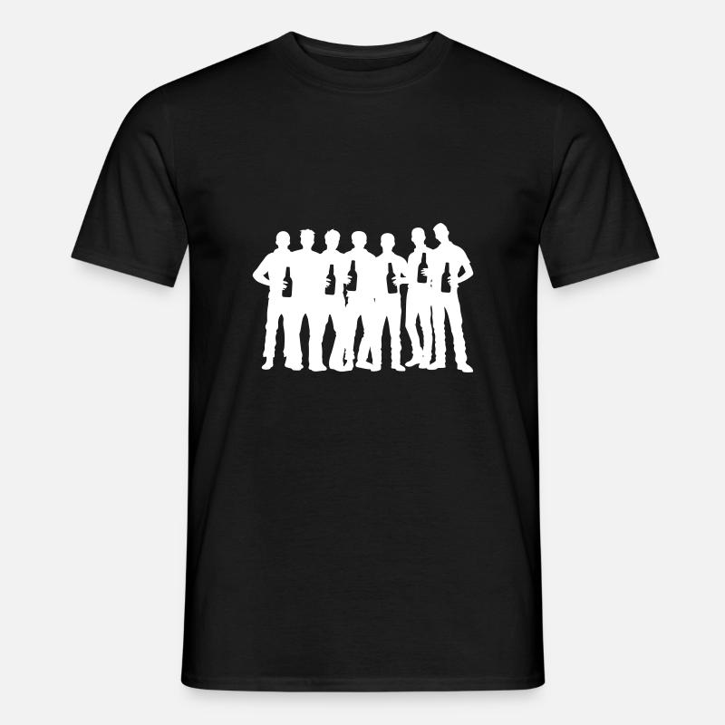 Junggesellenabschied Team - Männer T-Shirt - Schwarz