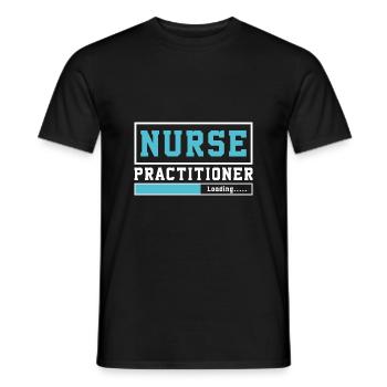 Vintage Nurse School Future Nurse Practitioner - Männer T-Shirt - Schwarz - Vorne - AI Model Male 178 light (178cm)