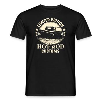 Hot rod - T-shirt homme - noir - Devant - AI Model Male 178 light (178cm)
