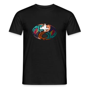 Physiothérapeute Physiothérapie idée cadeau drôle - T-shirt homme - noir - Devant - AI Model Male 178 light (178cm)